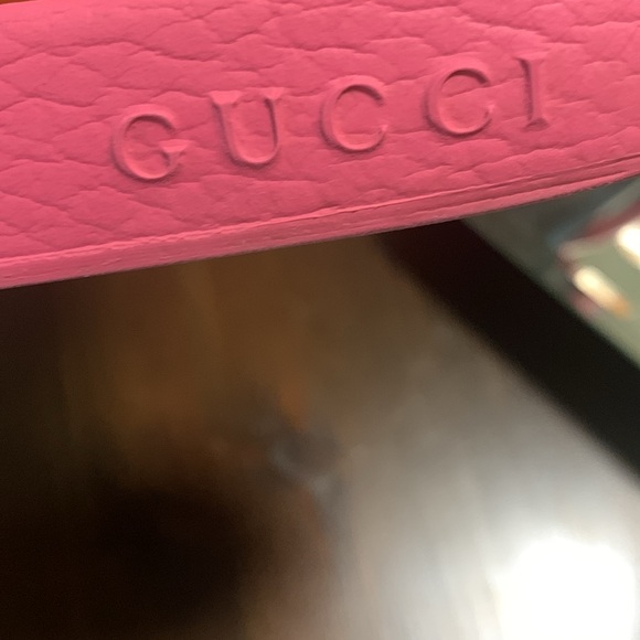 GUCCI Pursuit Rubber slides/pink fucsia size eu37/us6 - Picture 7 of 14